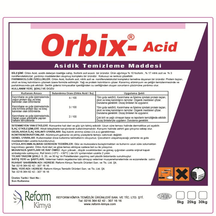Acid-Based, Foaming Cleaning Product
