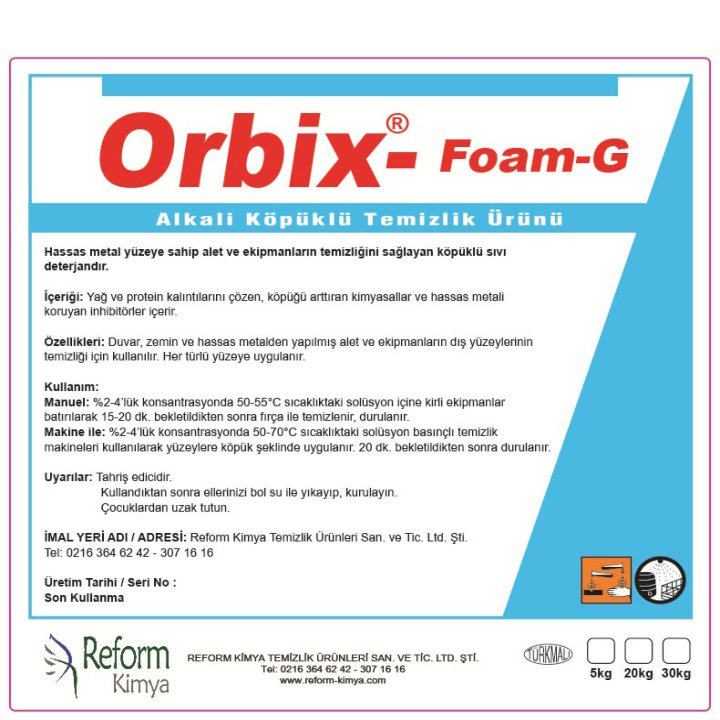 Highly Alkaline, Foaming Cleaning Product