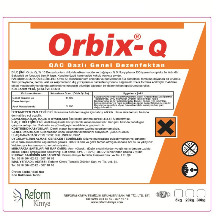 QAC-Based General Disinfectant