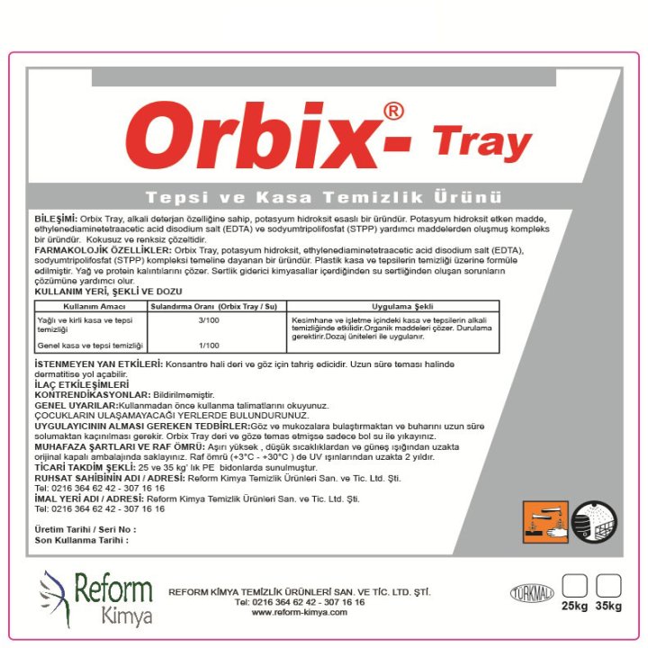 Tray and Crate Cleaning Product